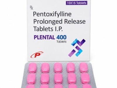 Pentoxifylline Prolonged Release Tablets 400 Mg I.P. | Plental 400