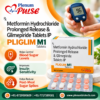 Metformin Hydrochloride Prolonged Release And Glimepiride Tablets IP | Pliglim M1