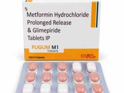 Metformin Hydrochloride Prolonged Release And Glimepiride Tablets IP | Pliglim M1