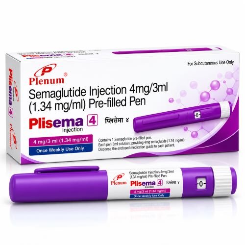 Semaglutide Injection 4 mg/3ml (1.34 mg/ml) Pre-filled Pen | Plisema 4 Semaglutide Injection 4 mg/3ml (1.34 mg/ml) Pre-filled Pen | Plisema 4