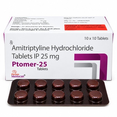 Amitriptyline Hydrochloride Tablet 25 Mg